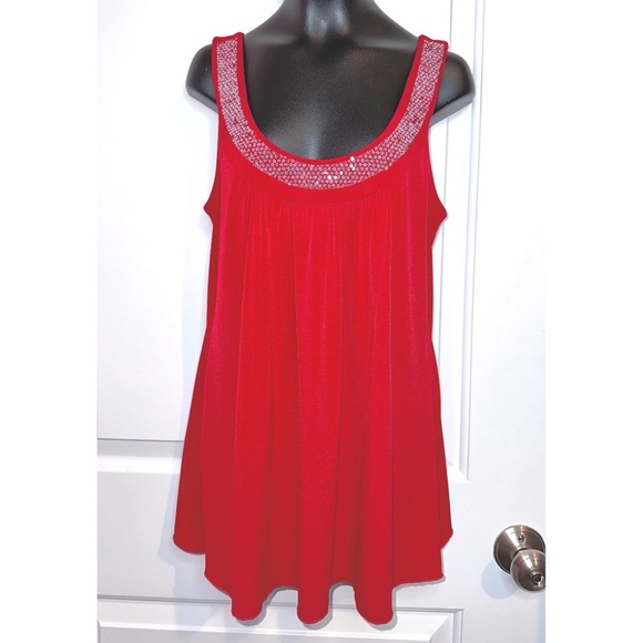 BCX red tank top - Picture 1 of 4